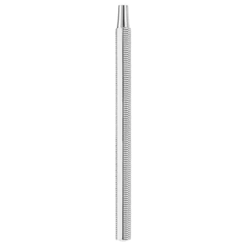 Lusterko stomatologiczne, uchwyt, 12 cm, Ø 7 mm, radełkowany ośmiokątny