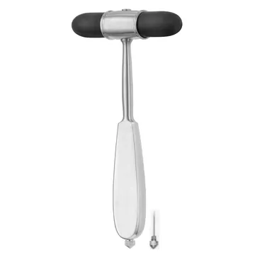 DEJERINE, młotek neurologiczny bez lateksu, 21 cm z igłą