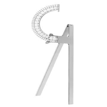 MOELTGEN, kątomierz, goniometr, 24 cm zakres pomiarowy 180°