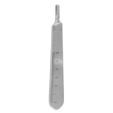 Rękojeść skalpela, 12 cm Fig. 3 do ostrzy Fig. 10, 11, 12, 15 niekalibrowana