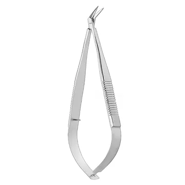 nożyczki, mikro, uchwyt płaski, 18 cm 14 mm ostrze ostre / ostre
