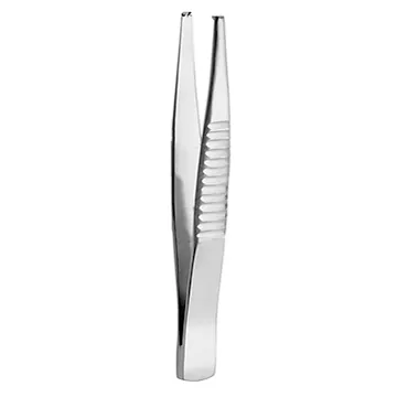 TREVES, pinceta chirurgiczna, 15 cm 2×3 zęby