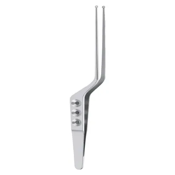 HEIFETZ, pinceta, mikro, pinceta chwytająca do guzów, 22 cm Ø 3 mm bagnetowy ryflowany