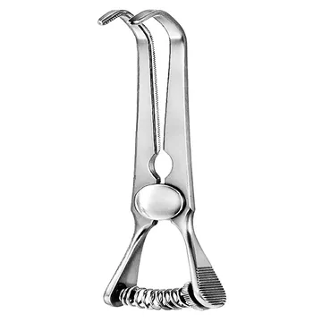 DE BAKEY SATINSKY, klemma typu bulldog, 10 cm