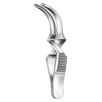 DE BAKEY, klemma typu bulldog, 8 cm szczęki 30 mm