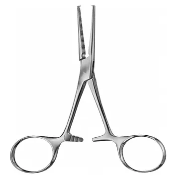 ROCHESTER OCHSNER, kleszczyki naczyniowe, 13 cm 1×2 zęby
