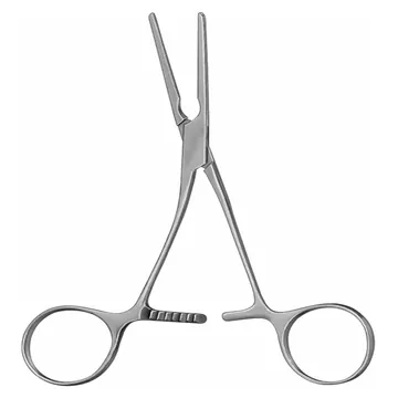 COOLEY, klemma, atraumatyczna, klemma noworodkowa-pediatryczna, 14 cm bransze kątowe