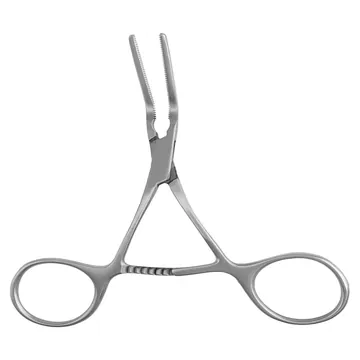 CASTAÑEDA, klemma, atraumatyczna, klemma noworodkowa i pediatryczna, 12,5 cm bardzo cienka