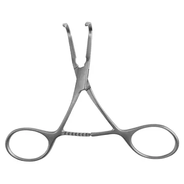 CASTAÑEDA, klemma, atraumatyczna, klemma noworodkowa i pediatryczna, 12 cm bardzo cienka