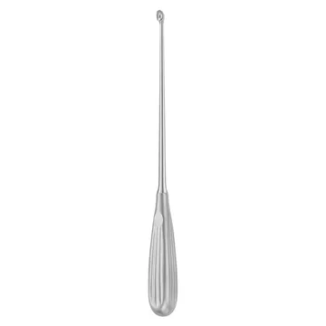 Łyżeczka kostna, prosta, 25 cm, 5,2 mm