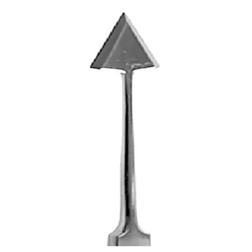 JAEGER, nóż lancetowaty, keratom, 9,5 x 11 mm Fig. 2